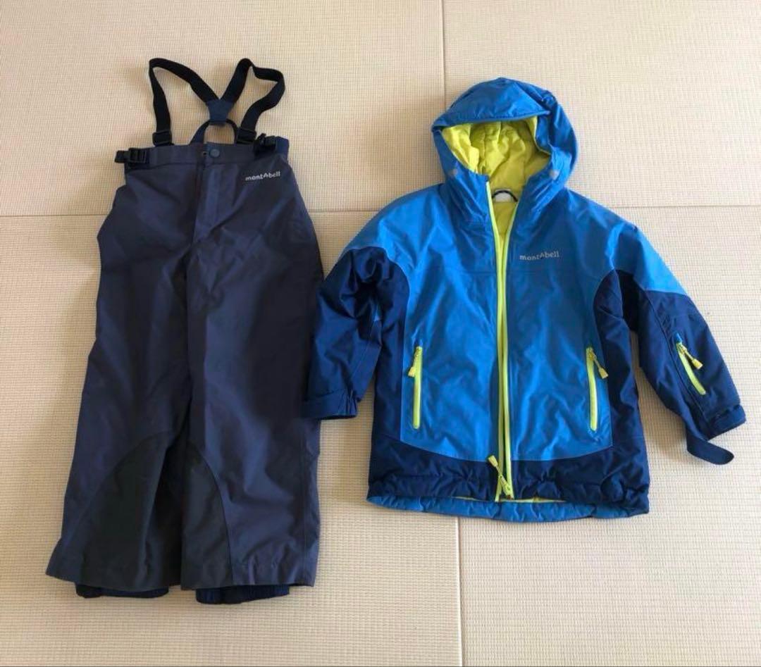 モンベル　キッズ　スキーウェア　スノーウェア　110サイズ