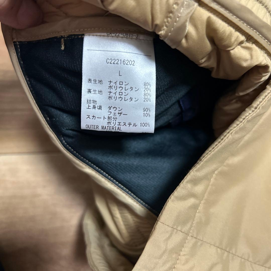 Callaway キャロウェイ　ゴルフウエア　ダウンベスト　ロング丈　ベージュ