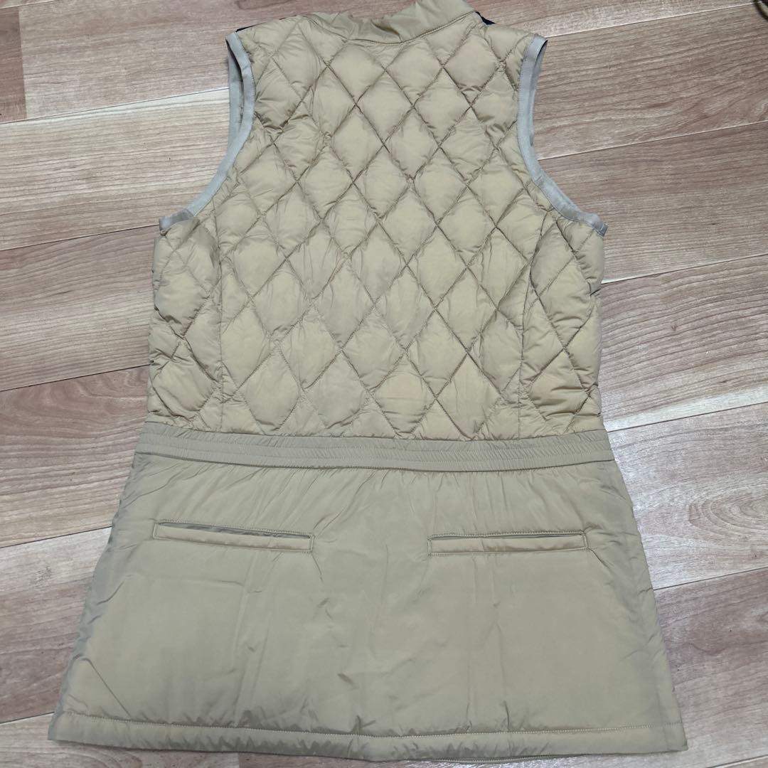 Callaway キャロウェイ　ゴルフウエア　ダウンベスト　ロング丈　ベージュ