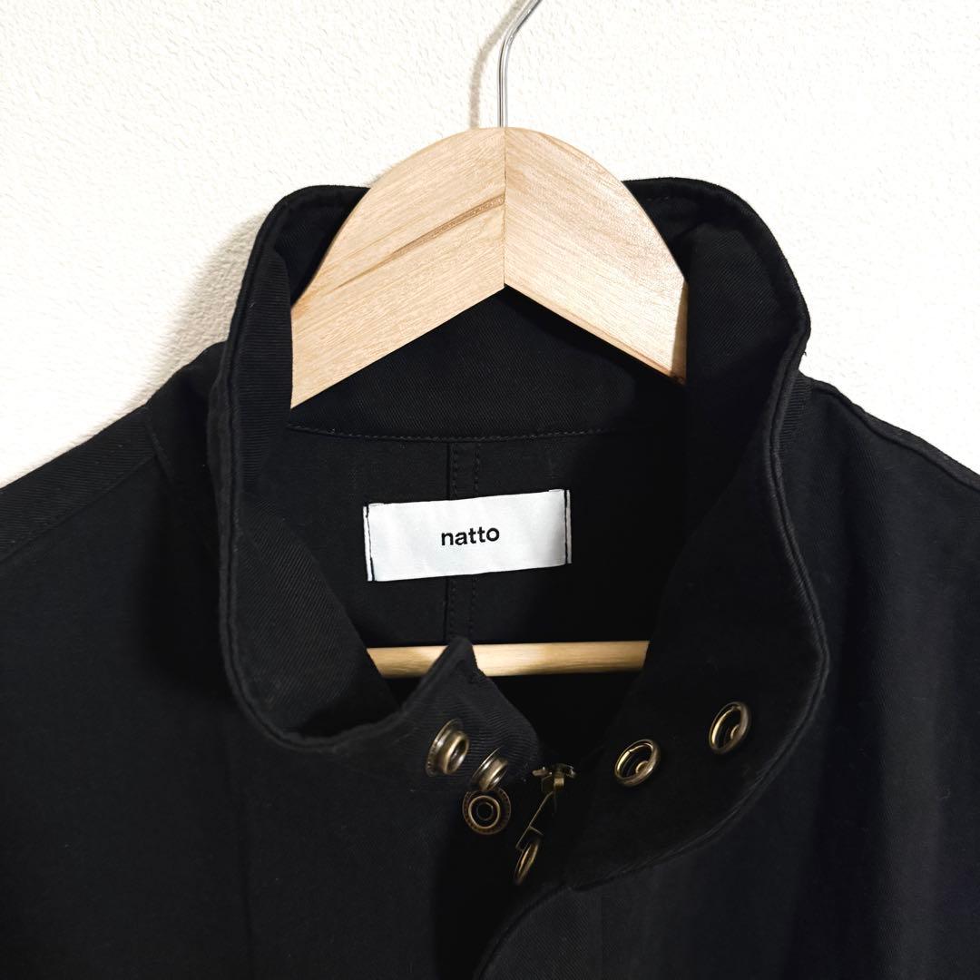 ジャケット・アウター natto military mods coat M-65 black