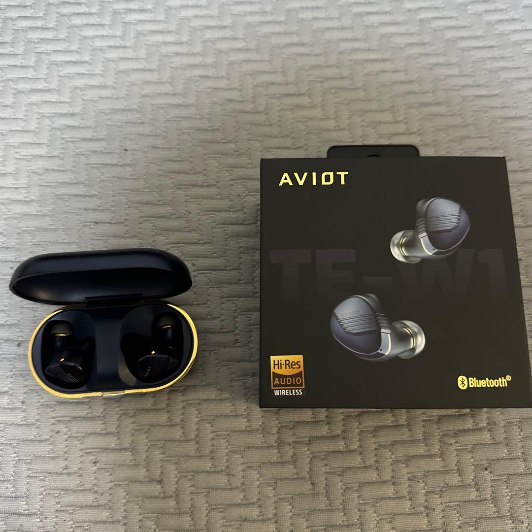 【動作確認済】AVIOT TE-W1 ワイヤレスイヤホン