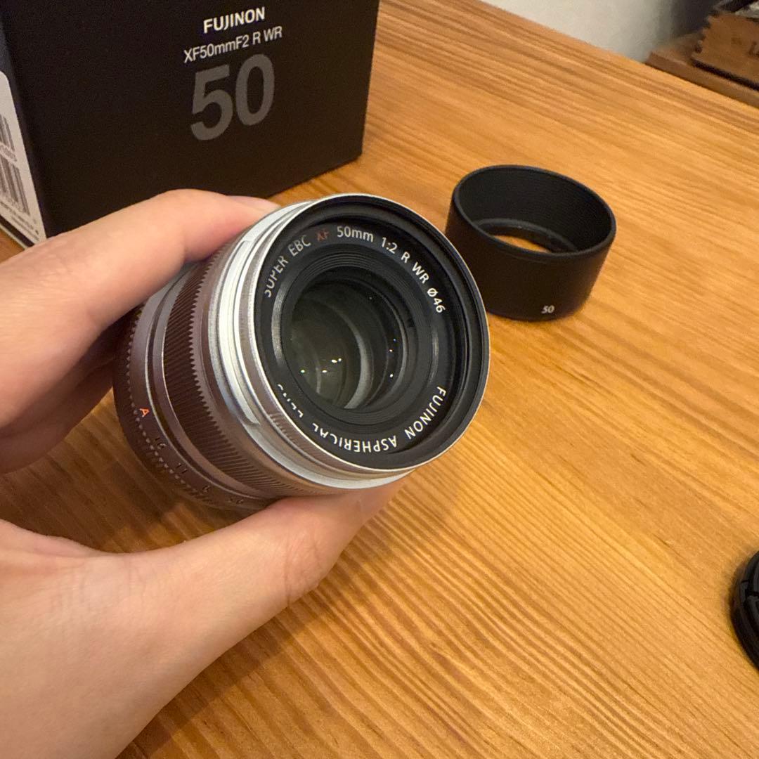 XF50mm F2 WR 【シルバー・新品同等品】