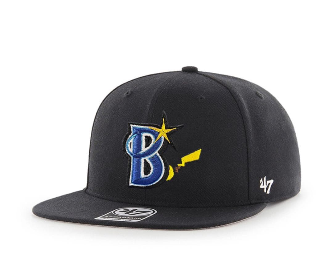 横浜DeNA　ベイスターズ 　ポケモン ピカチュウ キャップ