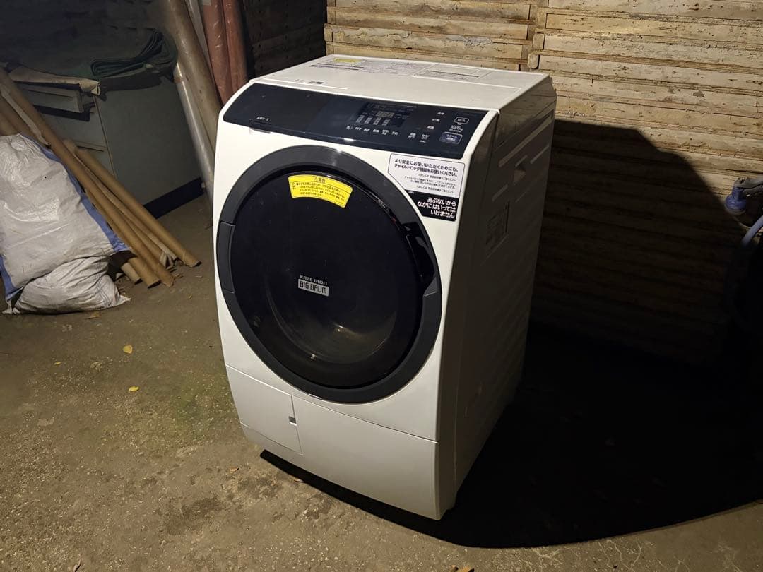 日立　ドラム式洗濯機　BD-SG100EL