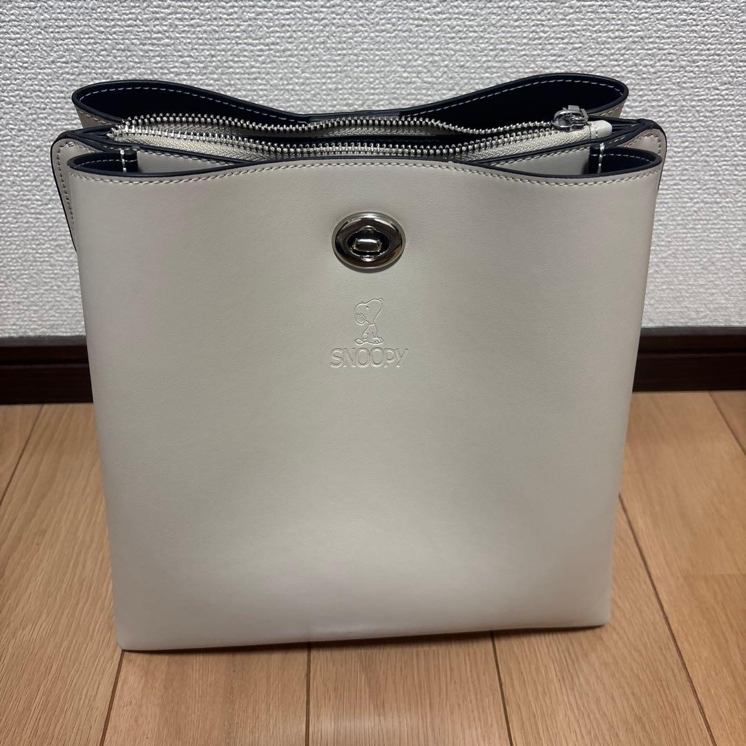 スヌーピー バッグ トート ショルダー 2way 新品 未使用 未開封