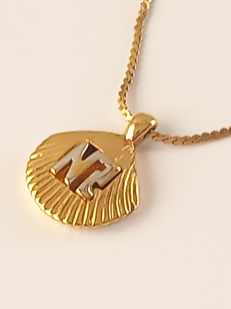 ば*ぁ様 NINA RICCI ニナリッチ NRロゴ ネックレス