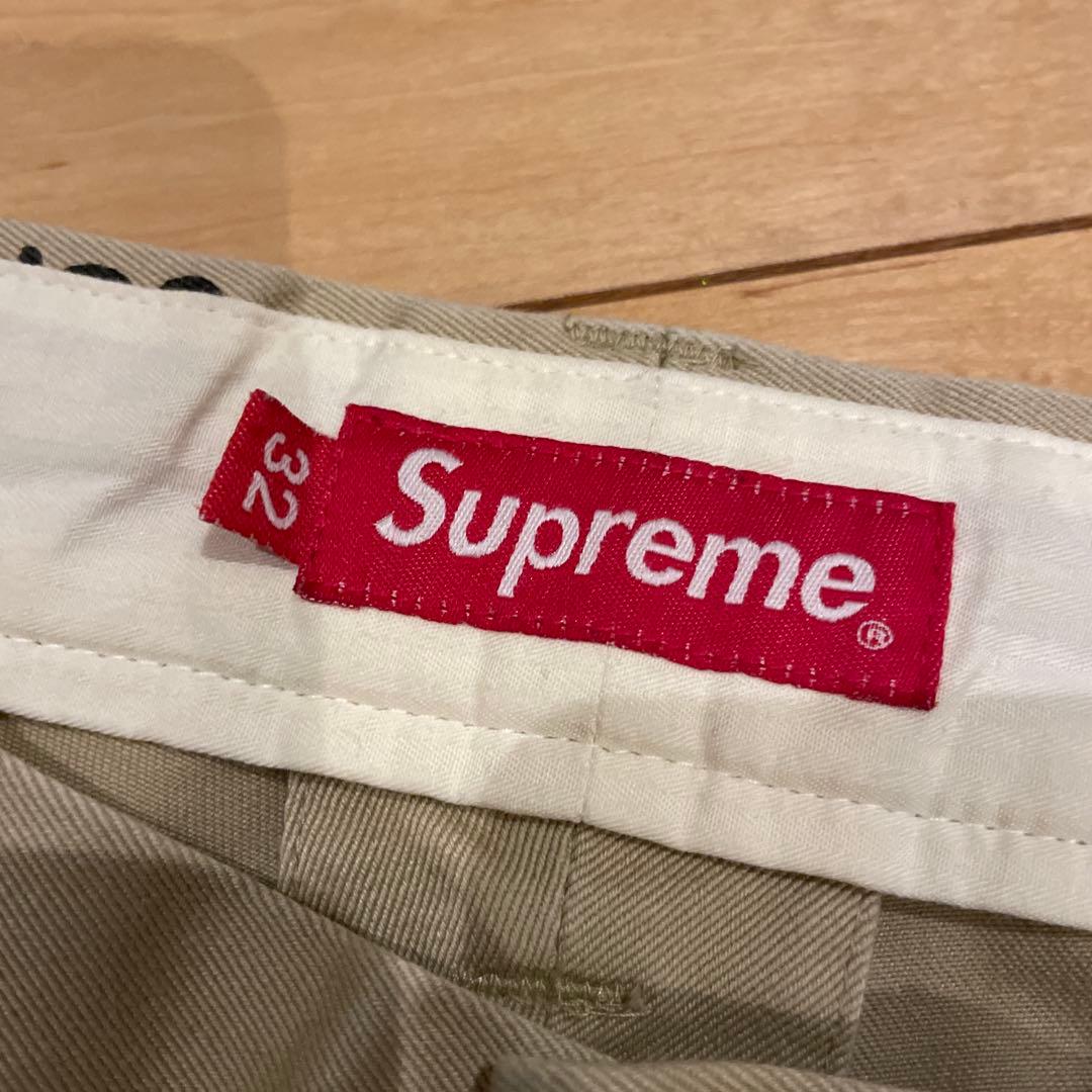【32】Supreme Gonz Poems Chino Pant khaki