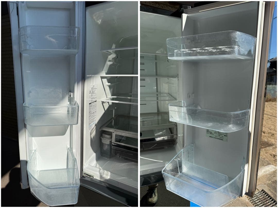 【O-1891】TOSHIBA 冷蔵庫 GR-K600FWX(X) 2017年製