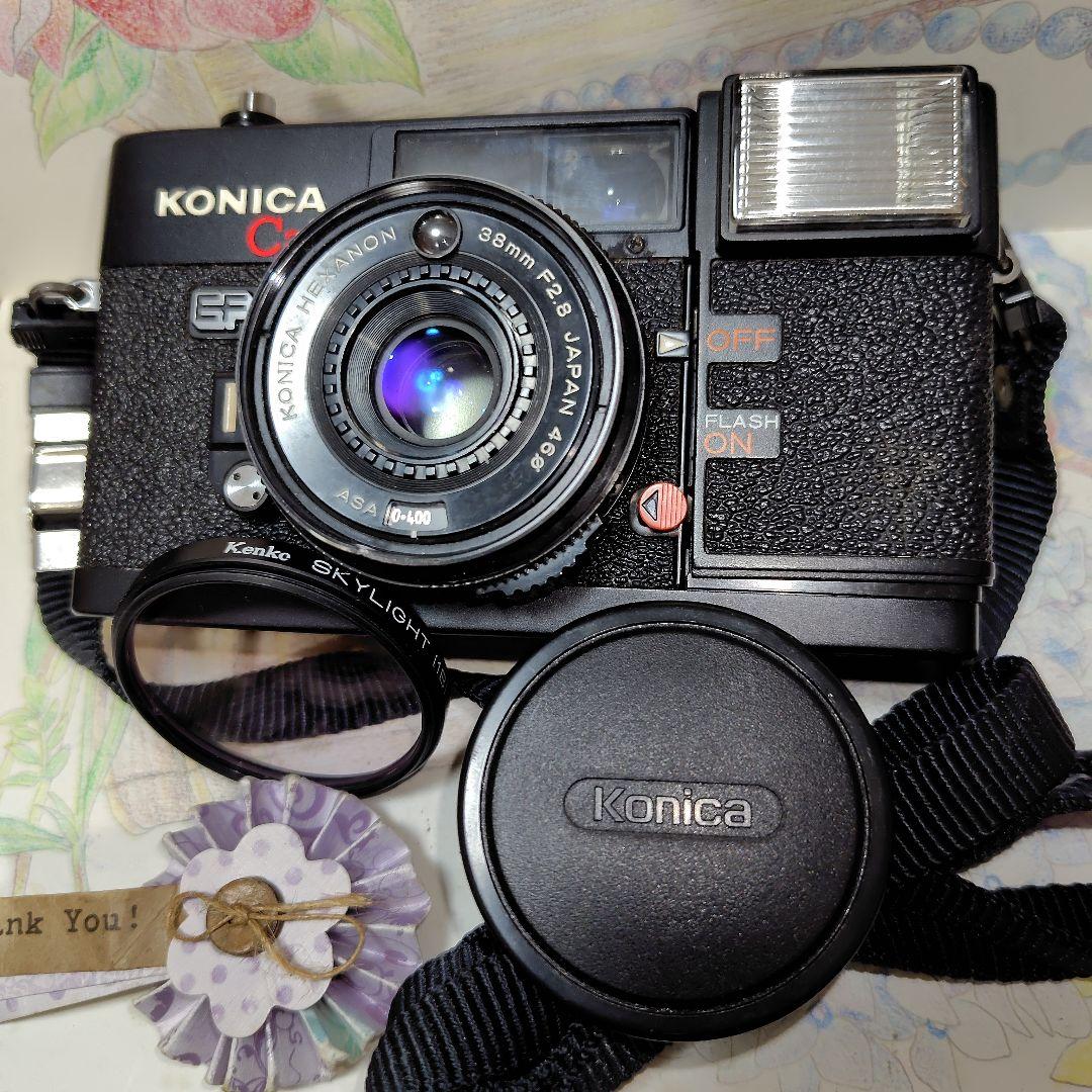 ☆☆文字消え無し❕露出計OK❕完動品☆☆ピッカリコニカ C35 EF