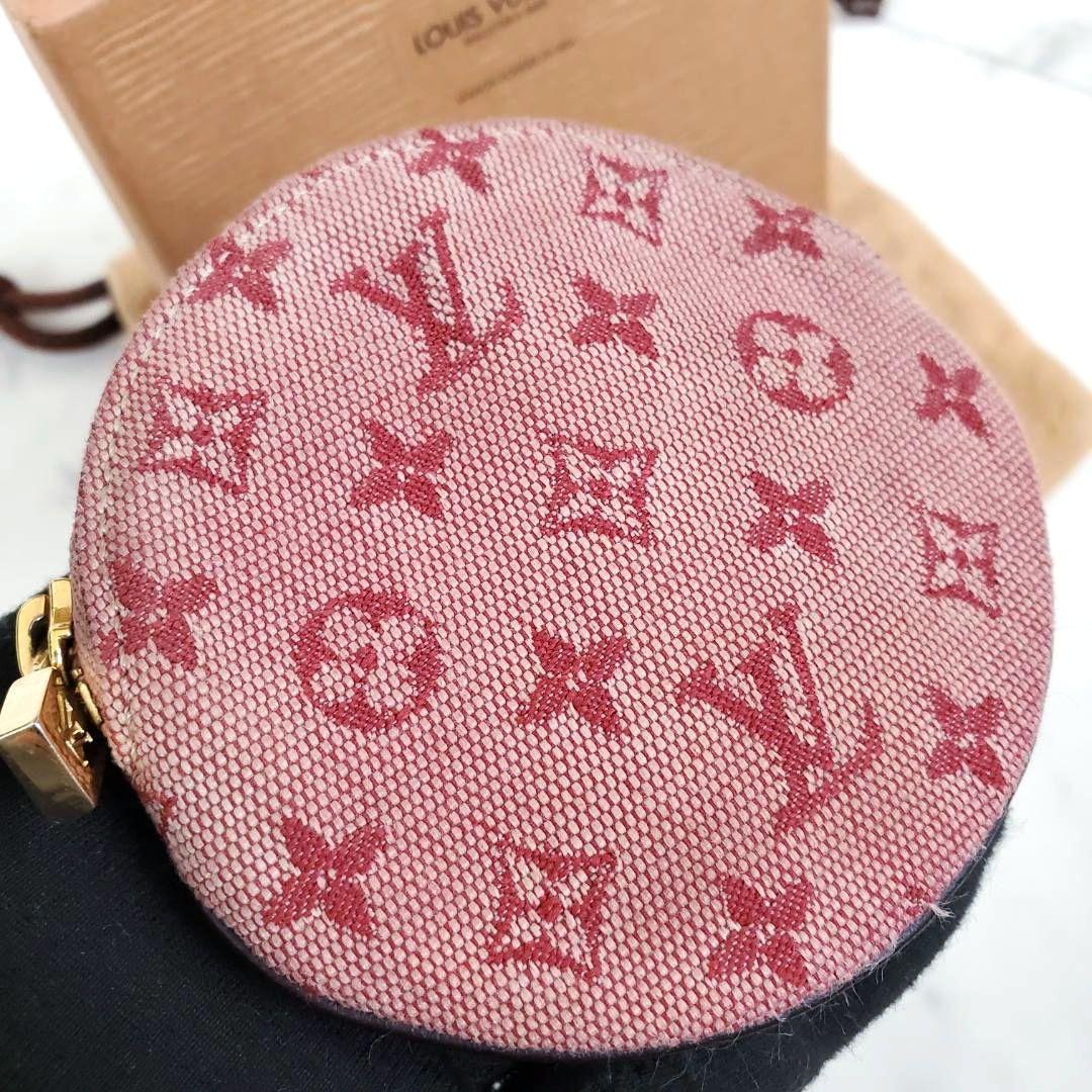 良品 ルイヴィトン ケース モノグラム ミニ ポルトモネ ロン 希少