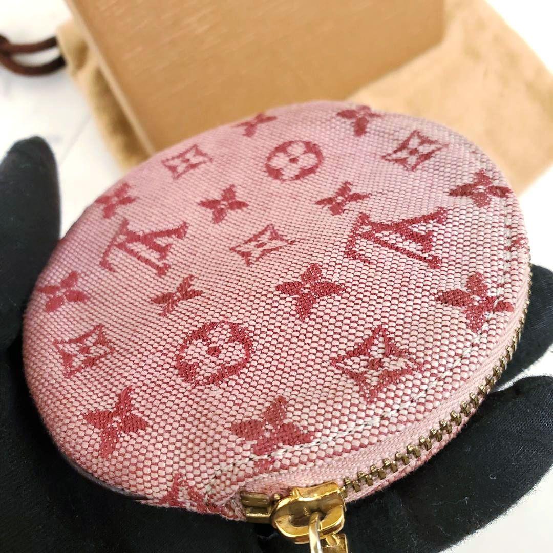 良品 ルイヴィトン ケース モノグラム ミニ ポルトモネ ロン 希少
