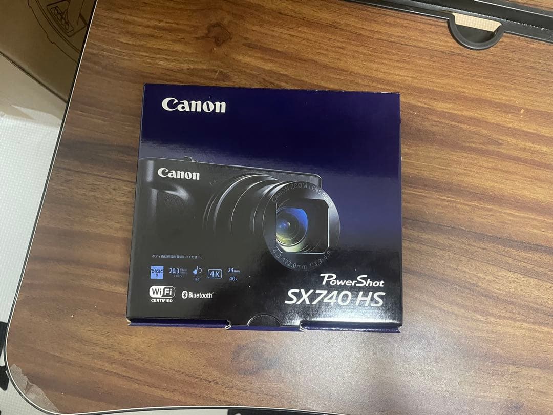 【新品・未使用】キヤノン　POWERSHOT SX740 HS ブラック