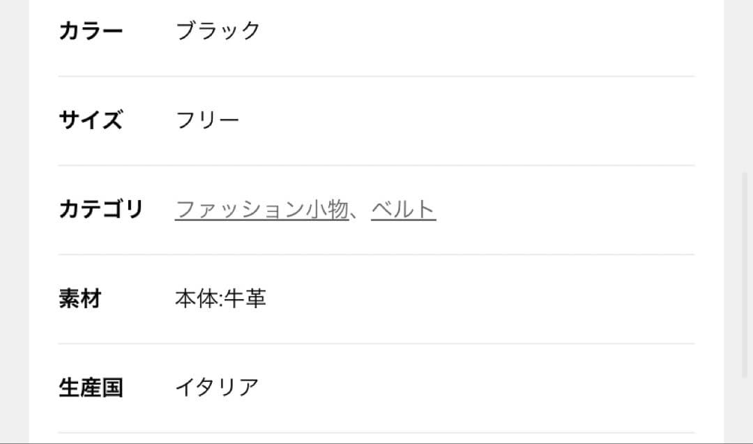 FRAMeWORK LEFIJE ガチャベルト 2CM silverバックル
