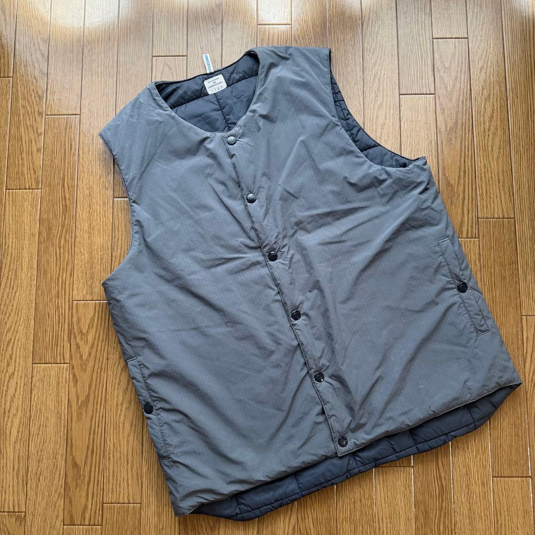 necessary or unnecessary ナイロン ダウンベスト