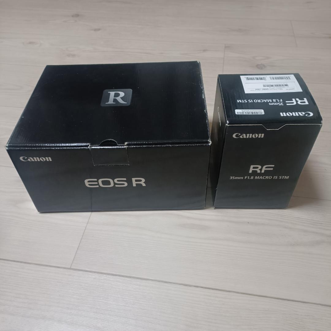 Canon EOS R と RF35mm F1.8 MACRO IS STM