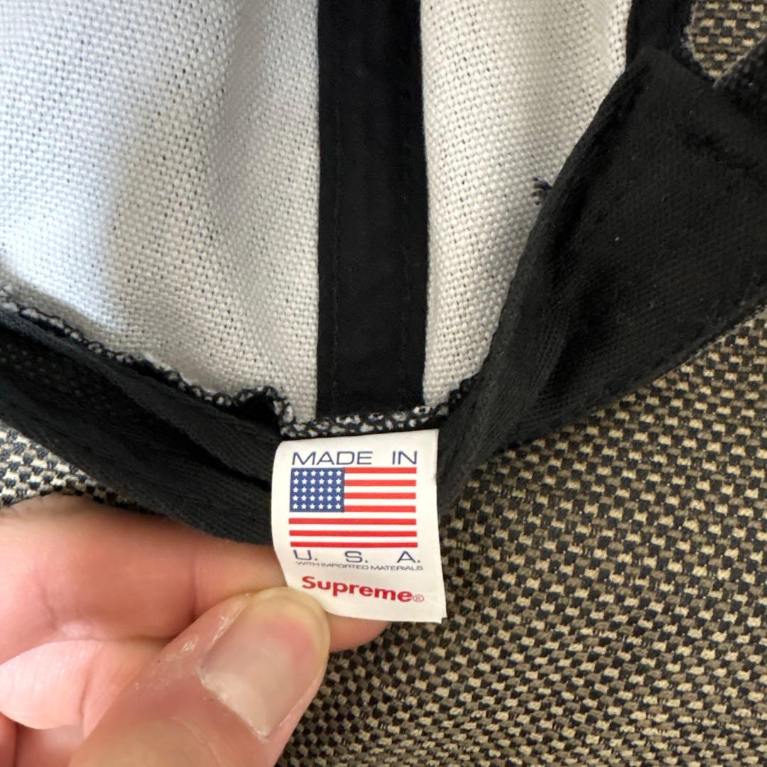 Supreme ダークグレー キャップ