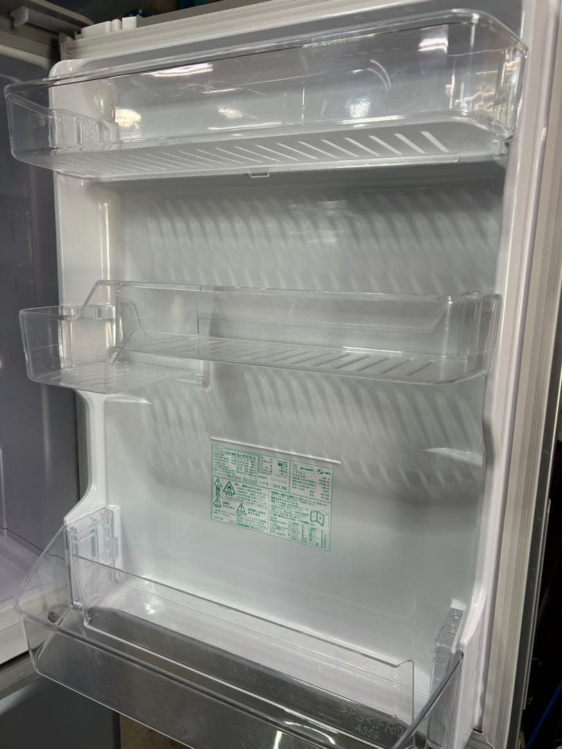 名古屋市内無料配送48★シャープ 350L 2019年製 冷蔵庫 中古動作品