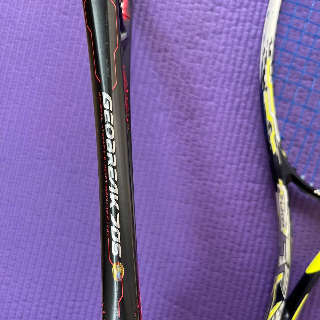 ソフトテニス　F-LASER & GEOBREAK