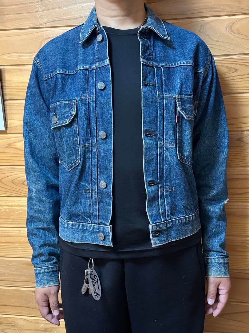 Levi's 71507 2nd 90年代 日本製 bige 赤耳 40