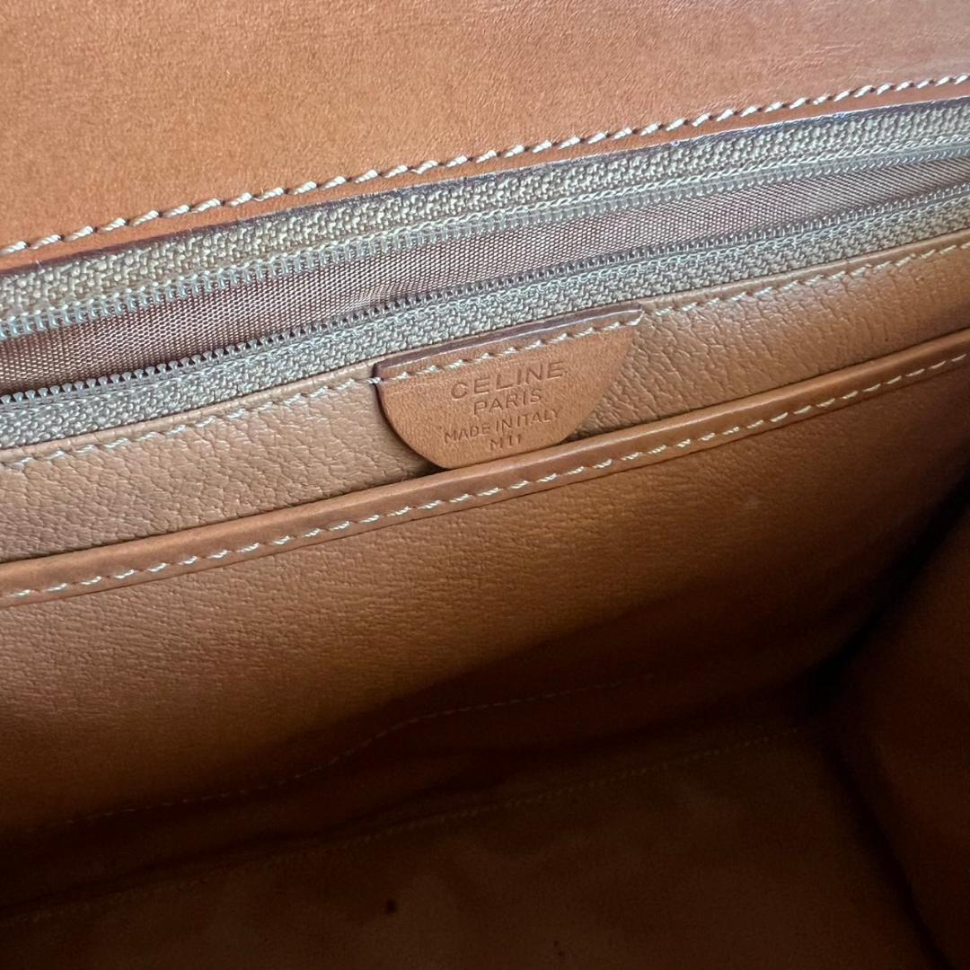 ⭐️CELINE⭐️セリーヌ ハンドバッグ マカダム ターンロック ゴールド
