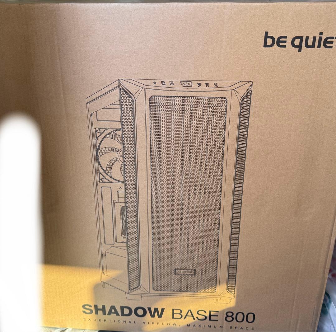 be quiet! SHADOW BASE 800 ケース ブラック BGW60