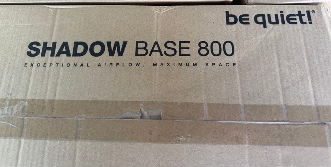be quiet! SHADOW BASE 800 ケース ブラック BGW60