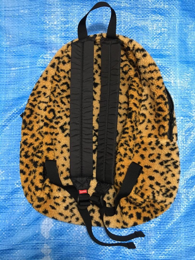 レア　Supreme Leopard back pack レオパード