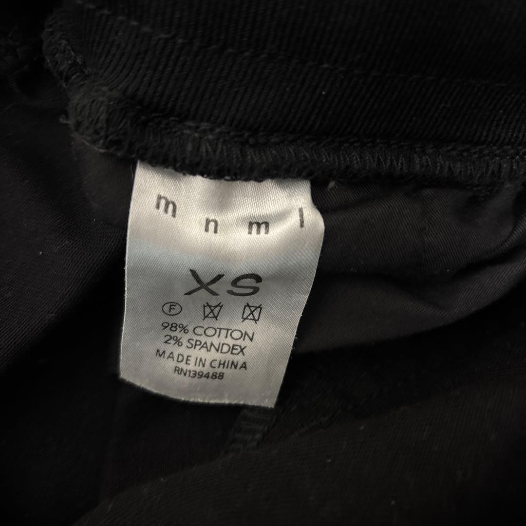 mnml カーゴパンツ XS ブラック
