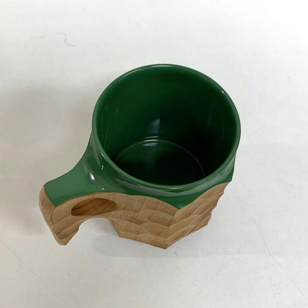 Akihiro woodworks jincup ジンカップ 漆 グリーン 2L