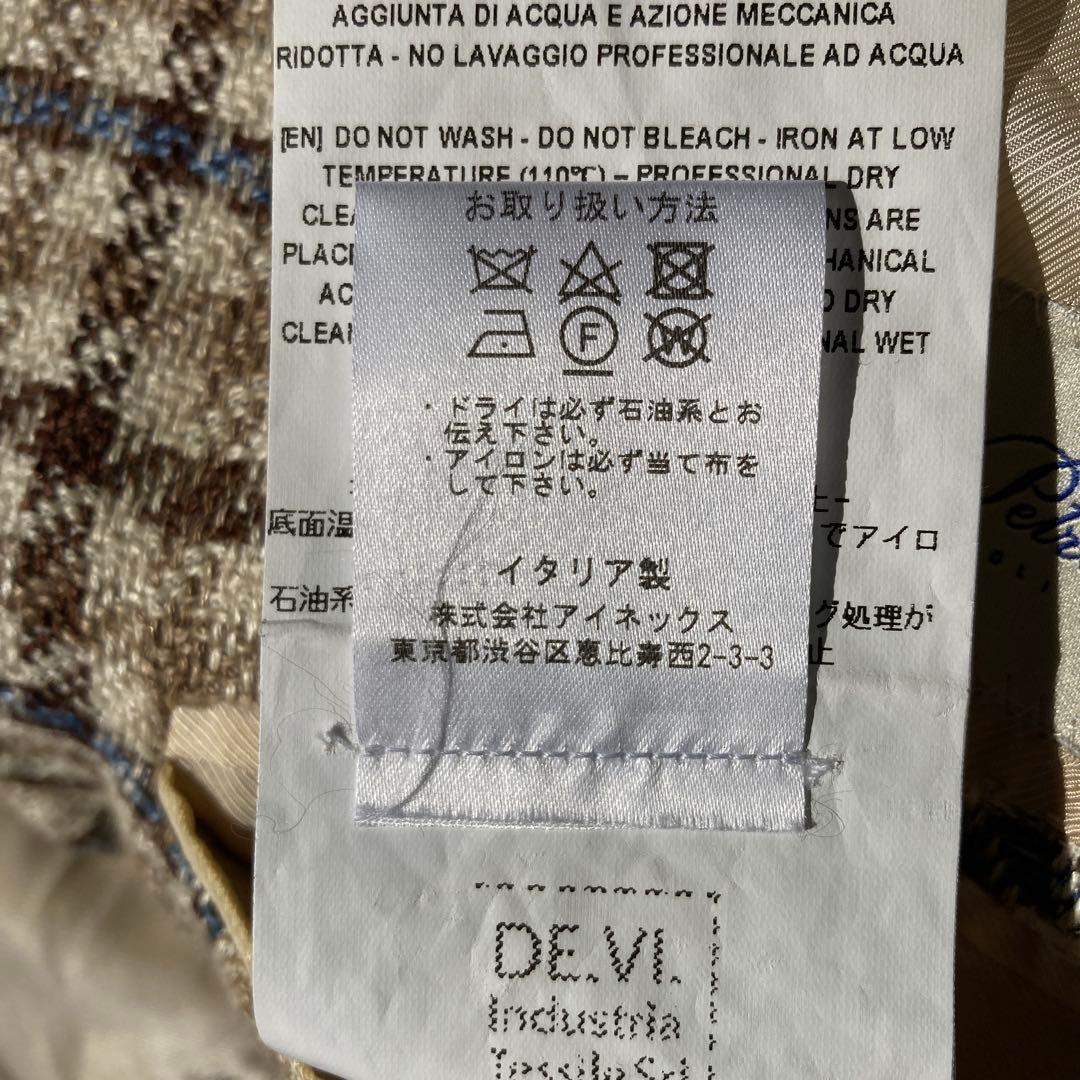 De Petrillo 48サイズ ジャケット　麻・綿