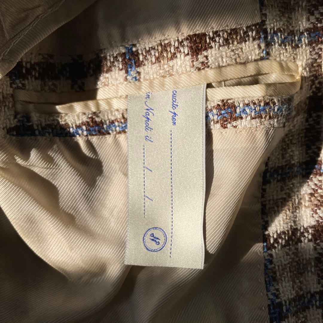 De Petrillo 48サイズ ジャケット　麻・綿