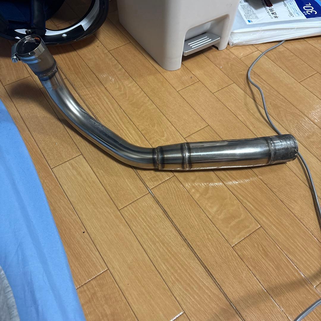 ホーネット250用ダブルアールズ中間パイプ