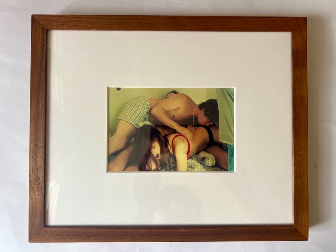 Larry Clark 生写真　額装付き　ラリークラーク　「TOKYO 100」