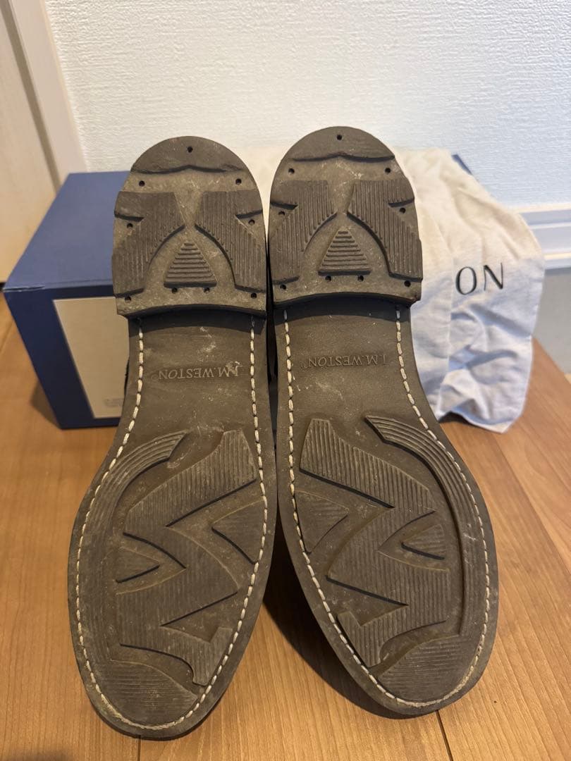 J.M. WESTON ブラック golf 専用シューツリー付属