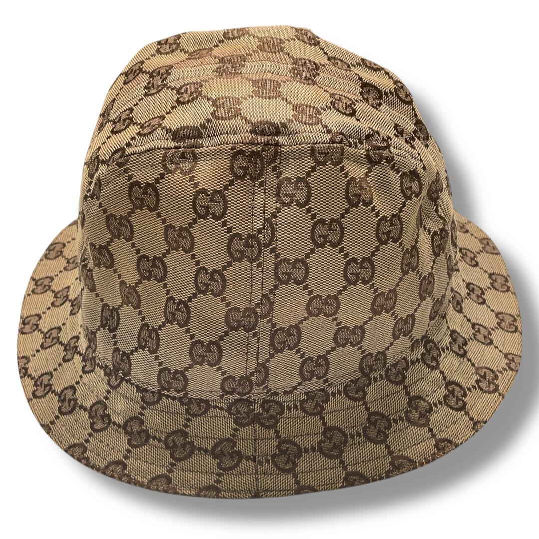 GUCCI グッチ GGキャンバス バケットハット イタリア製 ユニセックス