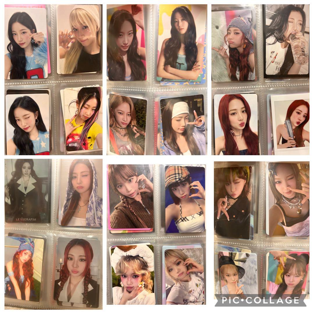 LE SSERAFIM トレカ　まとめ売り