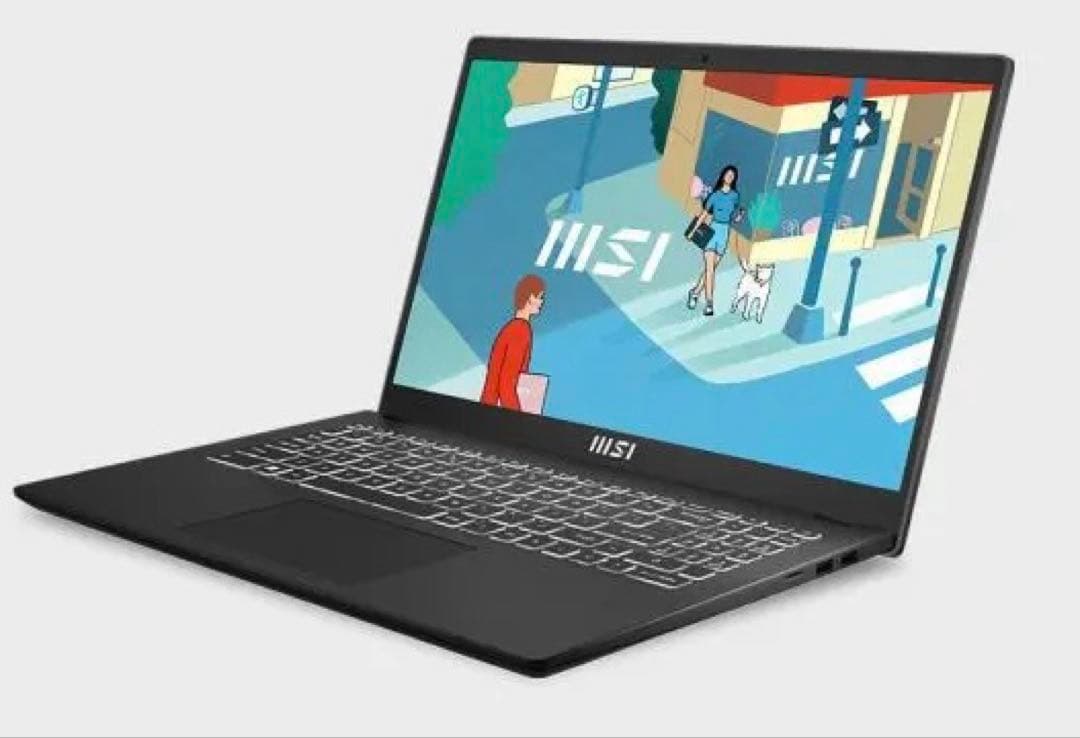 在庫限りMSI 爆速ノートPC i7-13620H/SSD512GB/win11