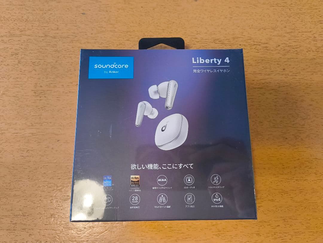 新品 Anker soundcore Liberty 4 ワイヤレスイヤホン