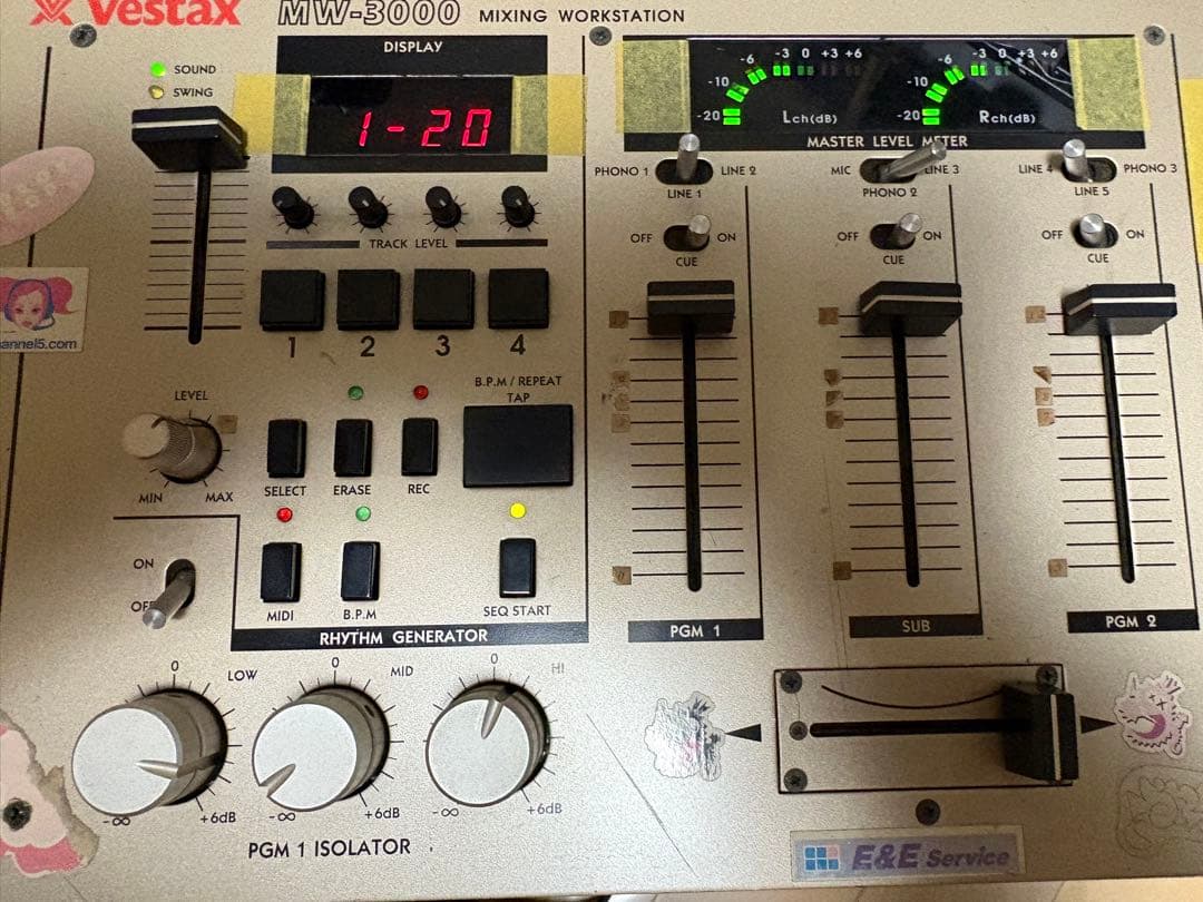 ヒ*イ様 Vestax MW-3000 DJミキサー