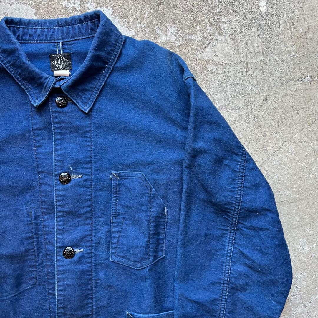 POST OVERALLS No.1 ジャケット 藍染め