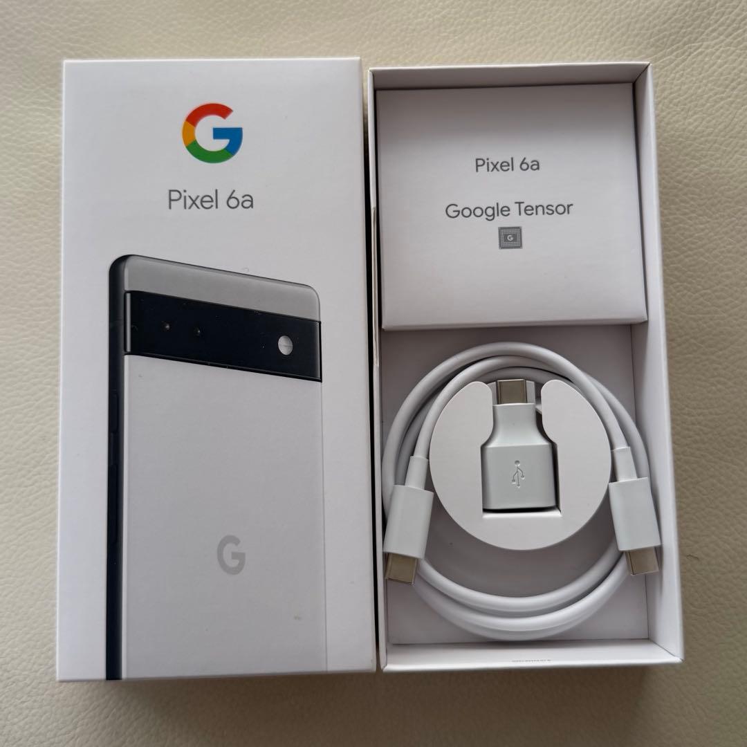 【美品】Google Pixel 6a 本体 ホワイト