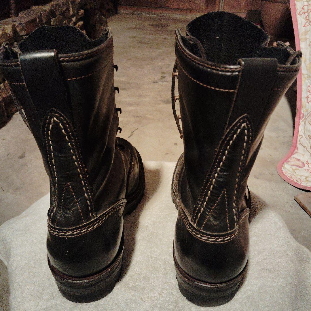 WESCO　ウエスコ　ミリタリーレザーブーツ 黒
