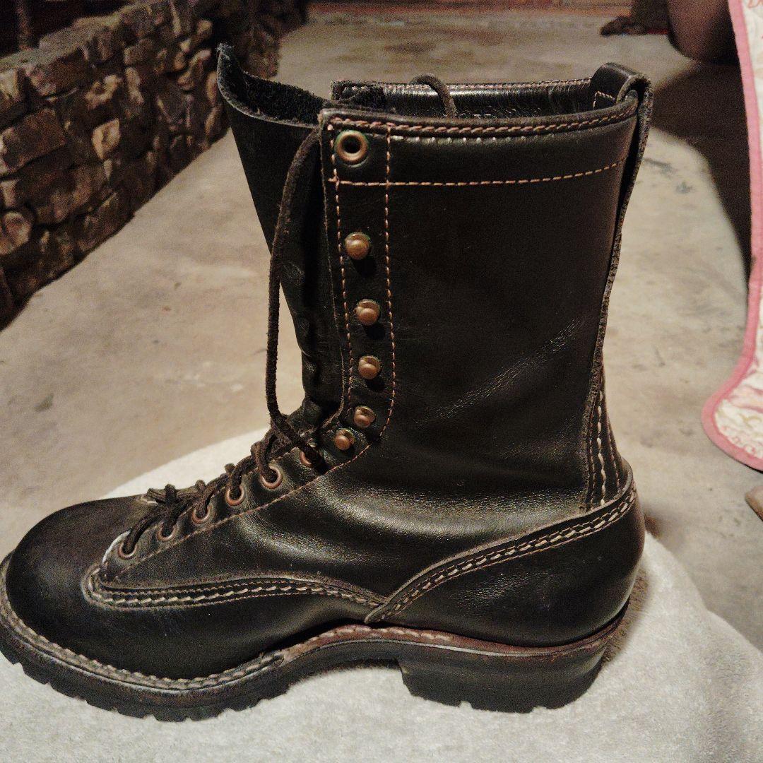 WESCO　ウエスコ　ミリタリーレザーブーツ 黒