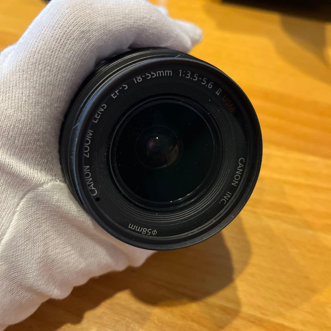 【動作確認済】Canon EOS Kiss Digital X,レンズ4個セット