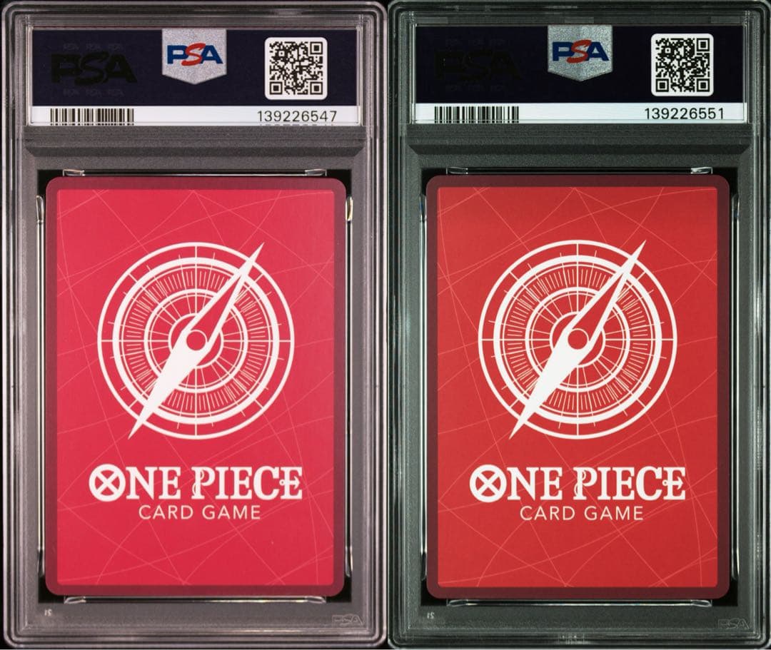 【PSA10】ルフィ［ST01-001］ゾロ［OP01-001］レカフィグ