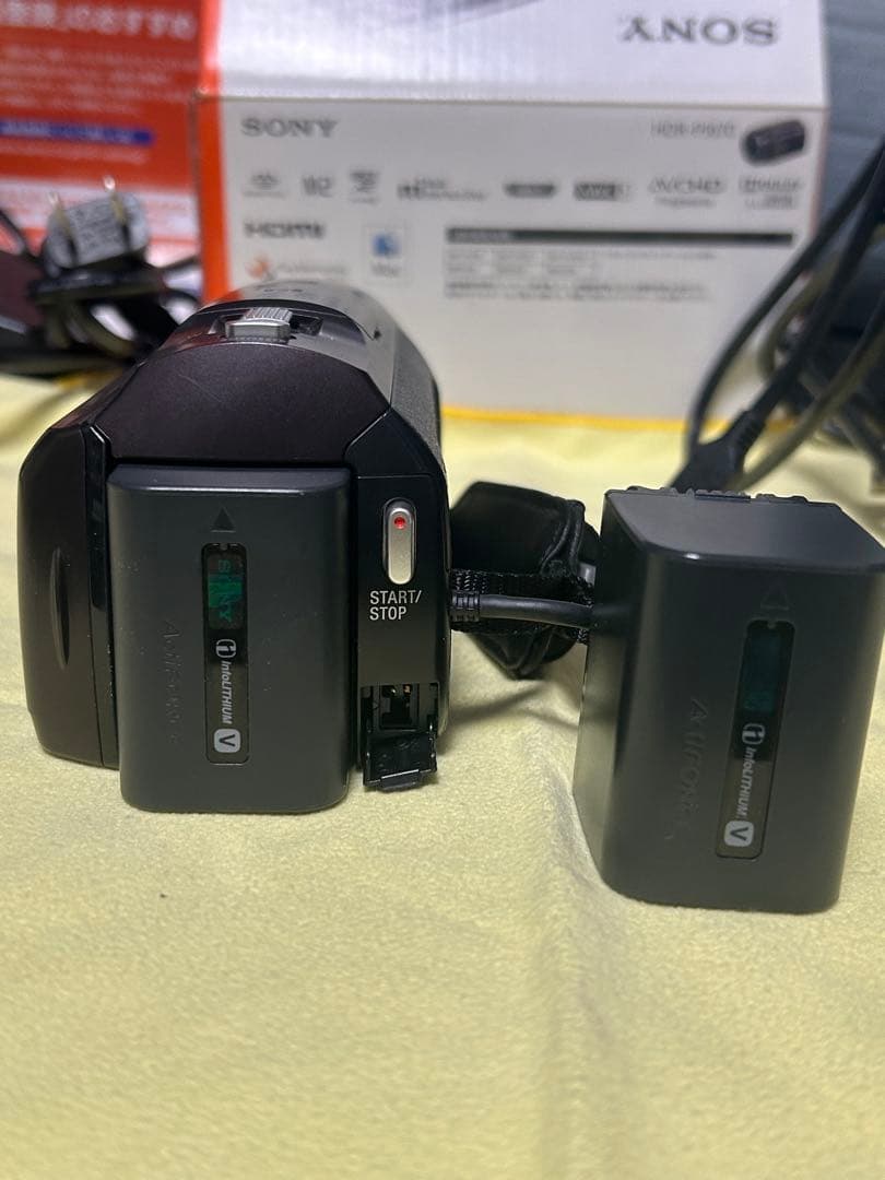 SONY HDR-PJ680 ビデオカメラ 本体 追加バッテリー　ACアダプター