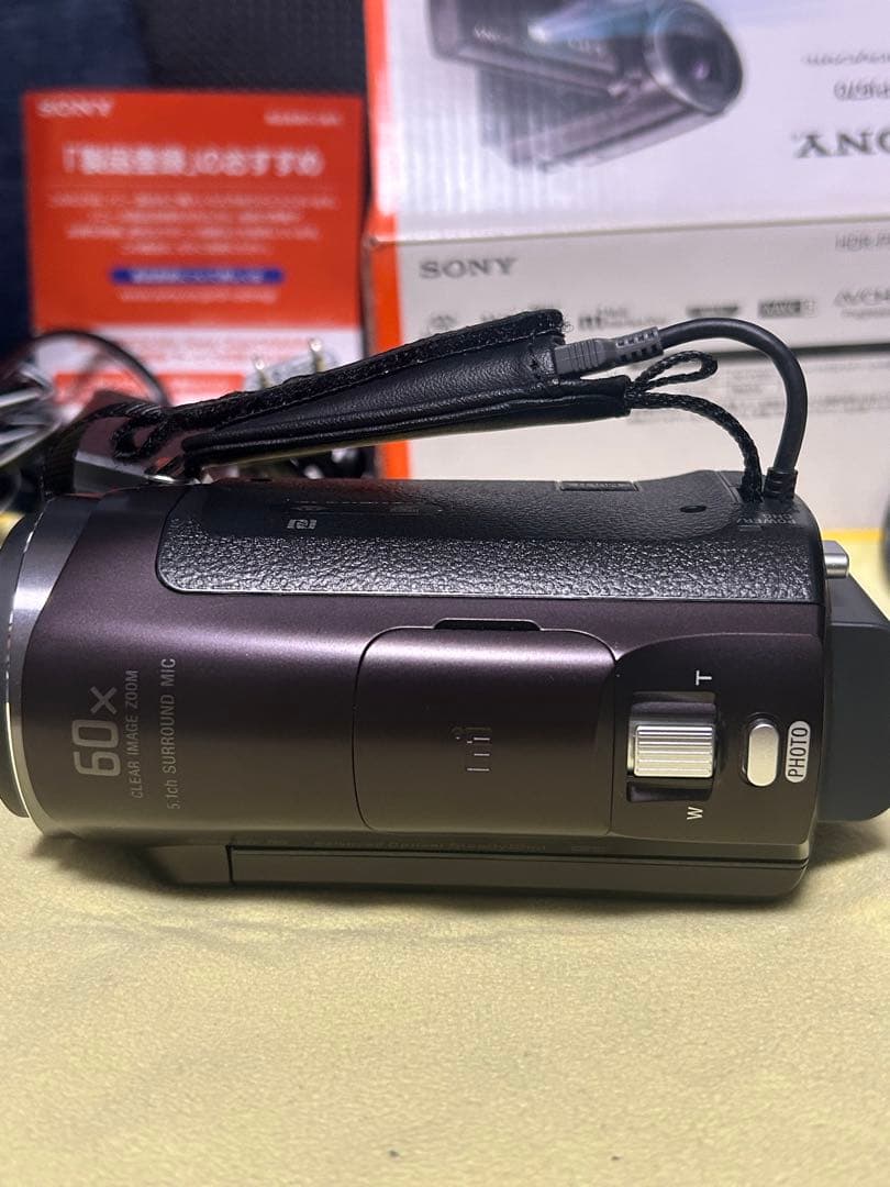 SONY HDR-PJ680 ビデオカメラ 本体 追加バッテリー　ACアダプター