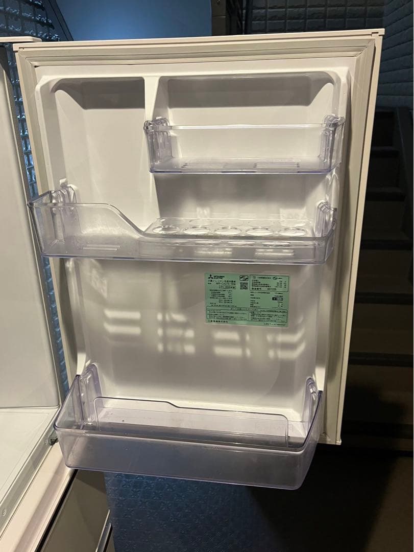 MITSUBISHI 三菱ノンフロン冷蔵庫 MR-CX27E-W形 2020年製