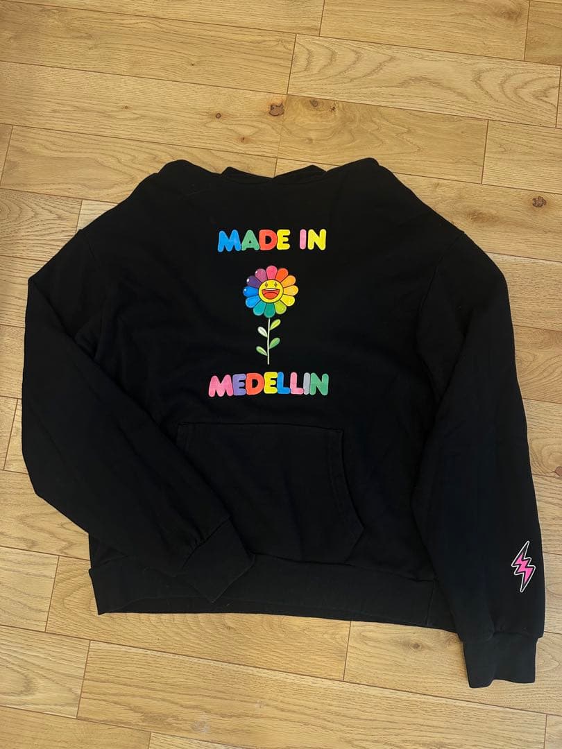 【即購入可】Balvin×Takashi Murakami コラボパーカー