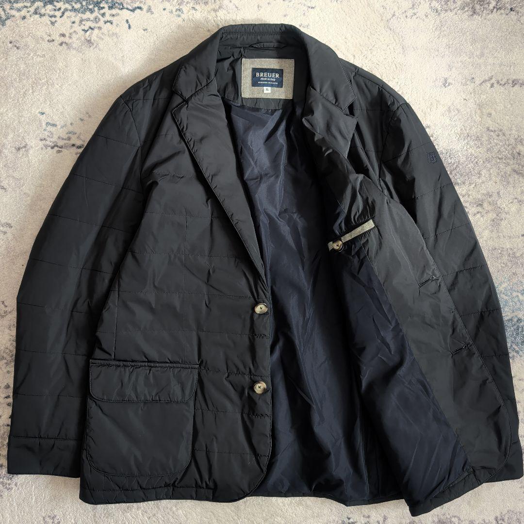 美品 BREUER ブリューワー テーラード 中綿ジャケット イタリア製 XL